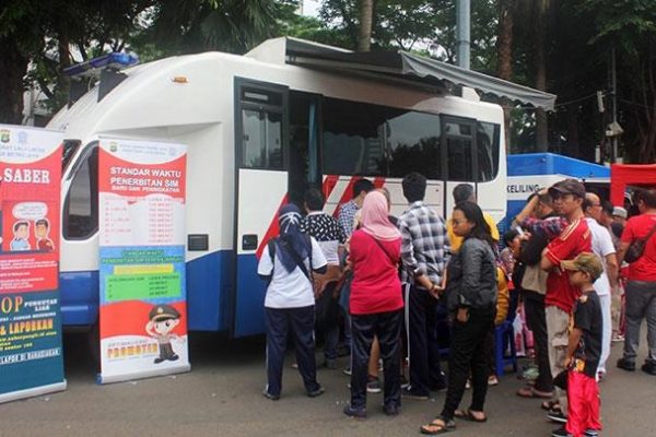 antisipasi penumpukan polda metro jaya buka lima unit sim keliling 19444