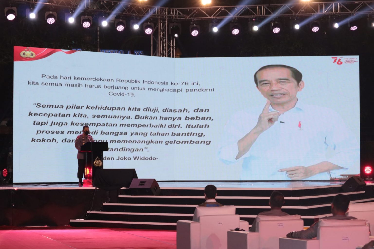 apresiasi relawan kapolri pandemi covid 19 bisa dilalui kalau kita bersatu 26826