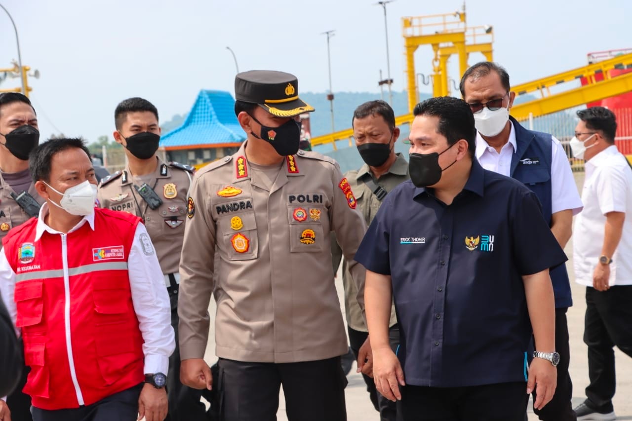 arus balik di pelabuhan bakauheni lampung berjalan normal 46593