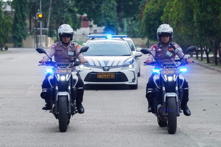 asesor lsp polri beberkan pedoman simulasi pengawalan rangkaian lalu lintas 71112