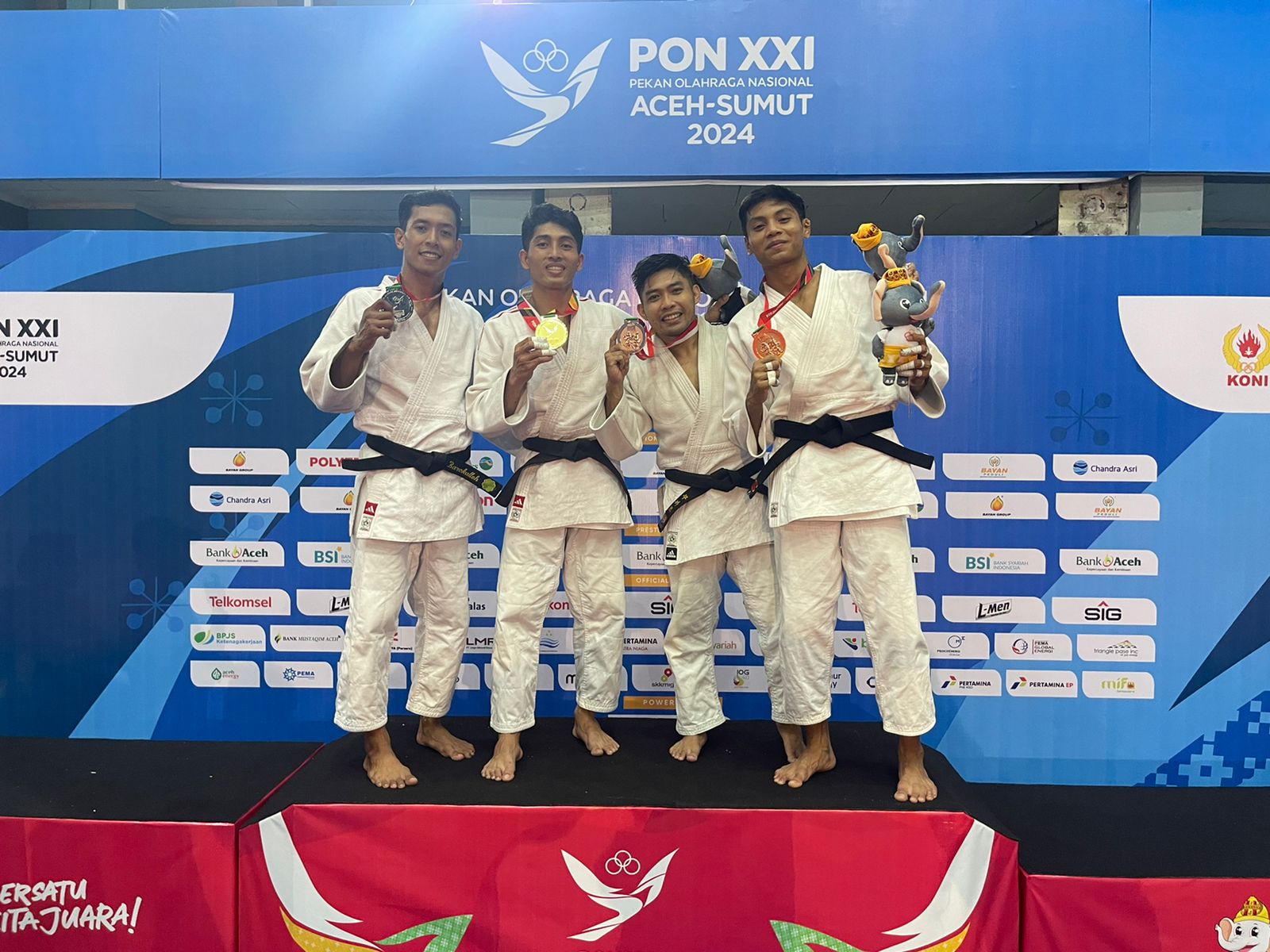 atlet judo polri sumbang emas untuk provinsi bali di pon xxi aceh sumut 78672