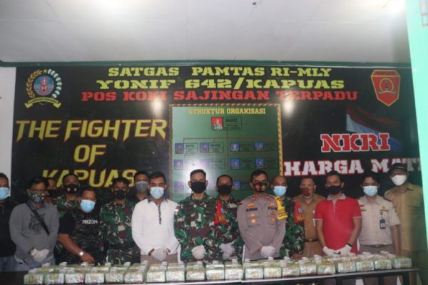 barang bukti narkoba sebanyak 4298 kg diterima polda kalbar 16051