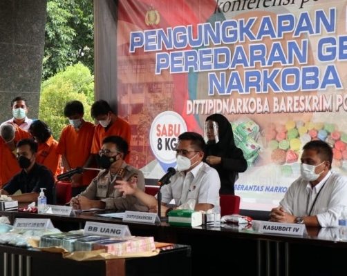 bareskrim polri berhasil bongkar 2 kasus narkoba dari jaringan berbeda 23313