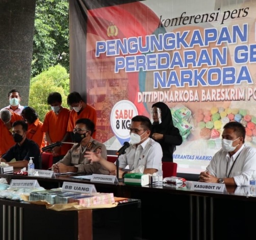 bareskrim polri berhasil bongkar 2 kasus narkoba dari jaringan berbeda 23313