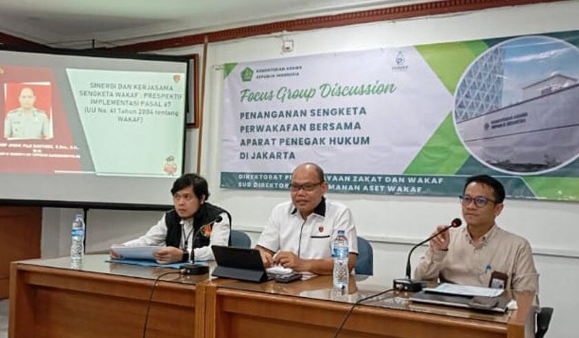 bareskrim polri dan kemenag sepakati kerjasama cegah sengketa perwakafan 75000