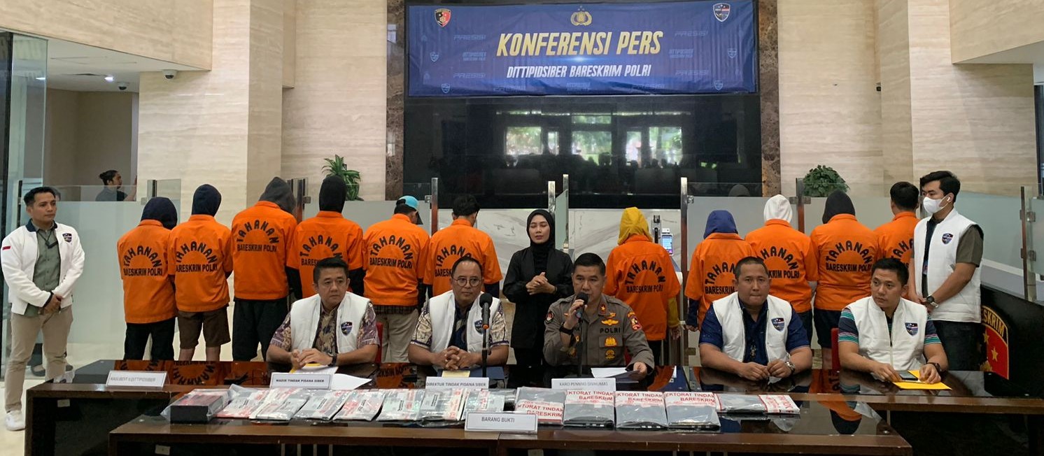 bareskrim polri tangkap 11 penyedia judi online 63325