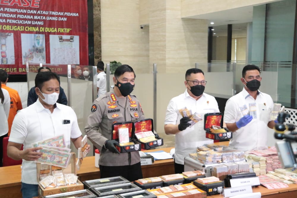 bareskrim polri ungkap pencucian uang obligasi dragon rp36 miliar 16281