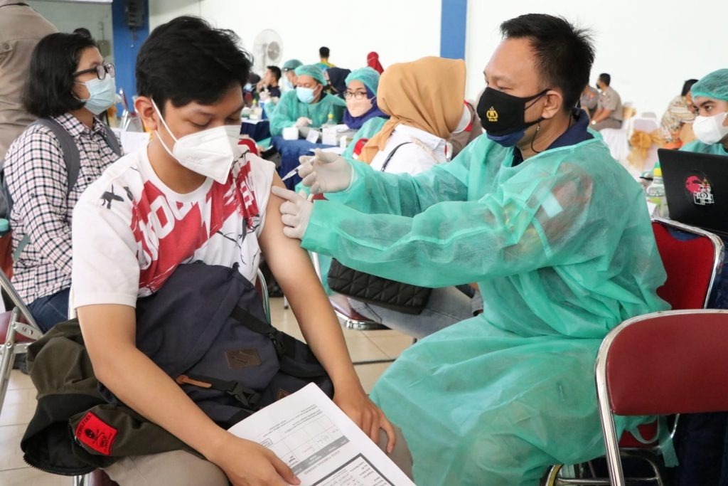 bengkulu regional police again adds vaccine outlets as an effort to accelerate vaccination of bengkulu people 42839