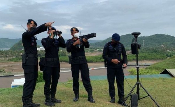 berikan rasa aman sebanyak 21 drone dilumpuhkan polda ntb saat tes pramusim motogp mandalika 23371