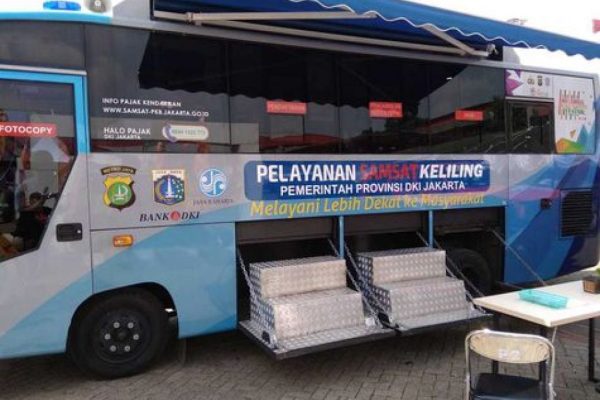 berikut jadwal dan lokasi layanan samsat keliling di jadetabek selasa 19 april 2022 46100