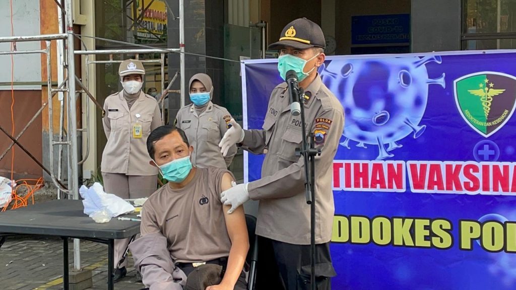 biddokkes polda jateng gelar pelatihan vaksinator covid 19 11945