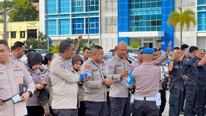 bidpropam polda maluku gelar inspeksi dadakan sejumlah satker 84005