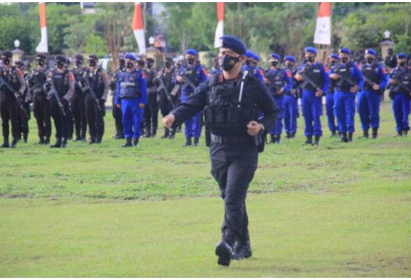 brimob kalteng ikuti apel gelar ops ketupat telabang 2021 18157