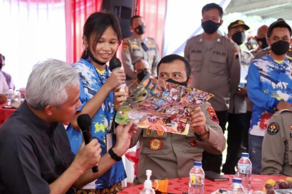 buka bhayangkara mural festival kapolda jateng tegaskan polri siap terima masukan masyarakat 24792