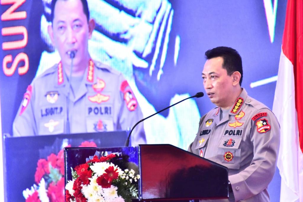 buka rakernis baintelkam kapolri presisi dimulai dari fungsi intelijen 30823