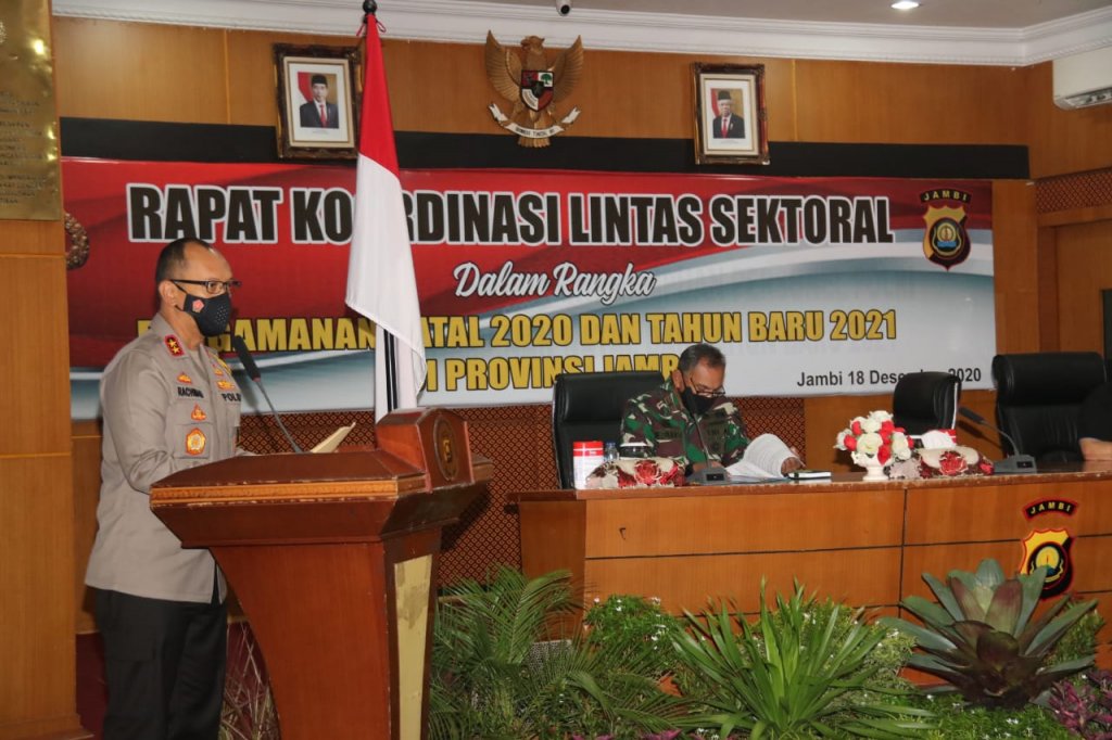 buka rakor lintas sektoral ini harapan kapolda jambi dalam rangka operasi lilin siginjai 2020 32946