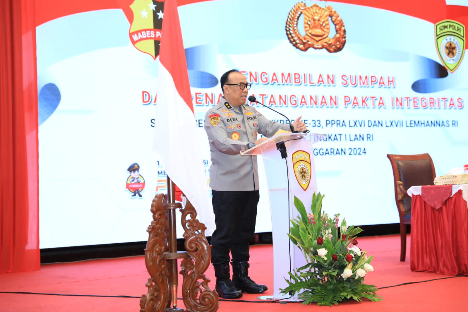 buka seleksi dikbangpimti 2024 ssdm polri luncurkan layanan laporbang 63152