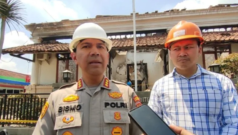 cari penyebab kebakaran di rs salak bogor puslabfor polri lakukan olah tkp 56535