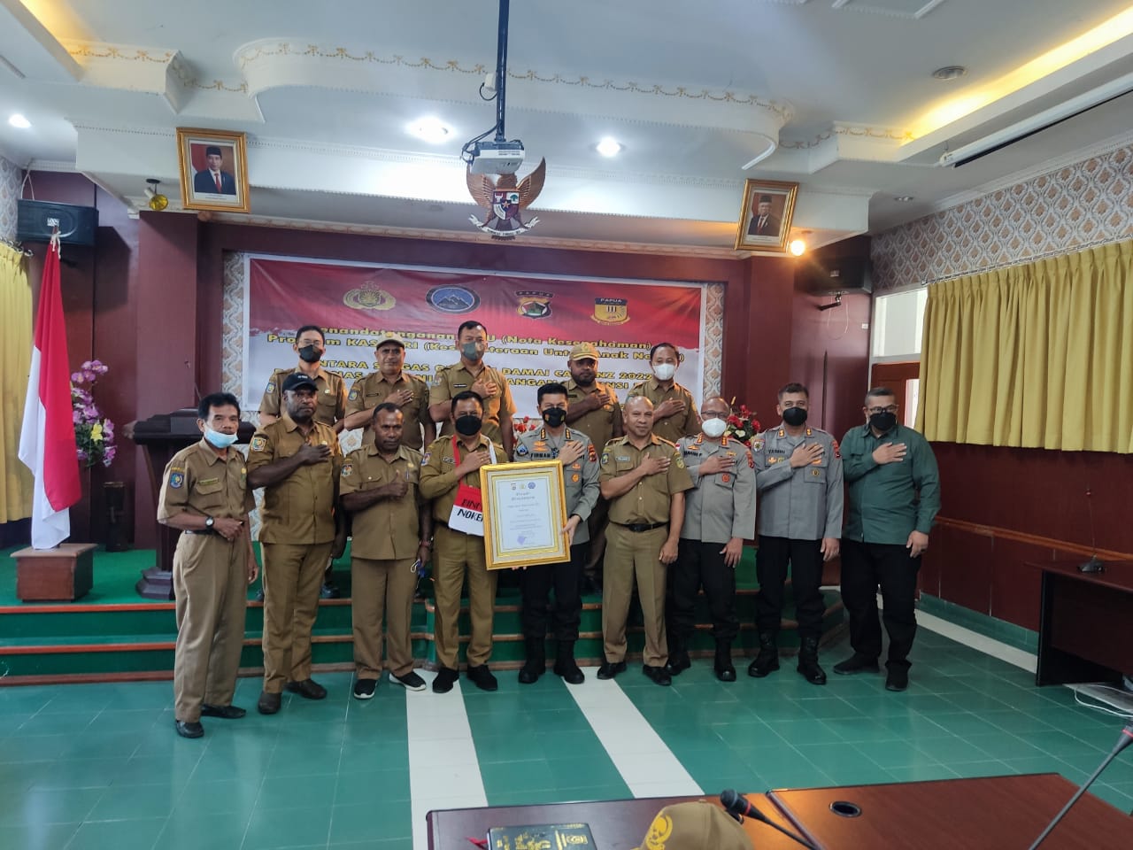 cartenz peace ops signed an mou with agriculture and food service of papua 46451