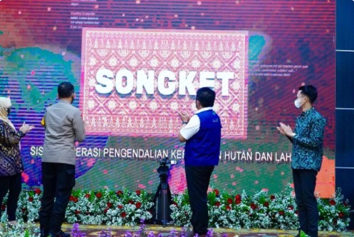 cegah karhutla polda sumsel sosialisasi sistem aplikasi songket di palembang 28842