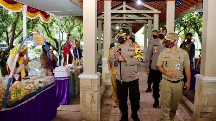 cek posko ppkm mikro di desa bawang banjarnegara ini pesan kapolda jateng 13043