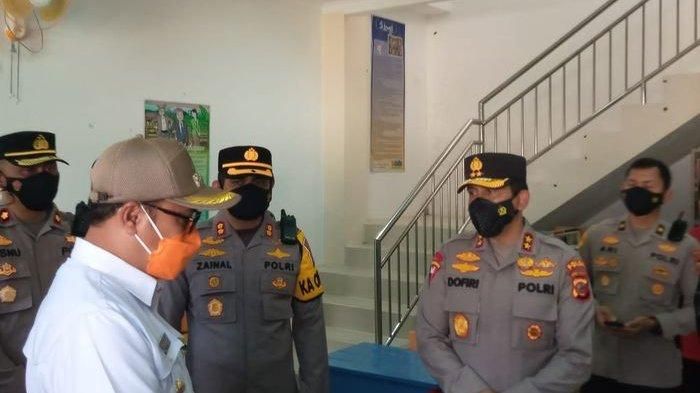 check directly the progress of handling covid 19 west java regional police chief visits sukabumi city 41391