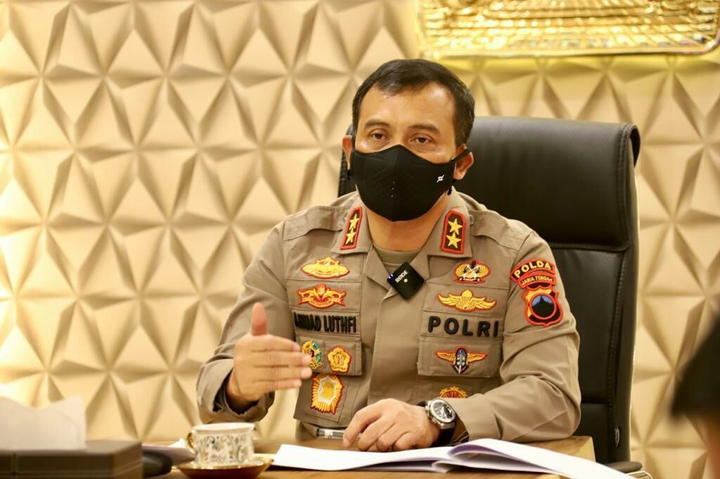 chief of central java regional police implement mass vaccination strategy for agglomeration areas in central java 41090