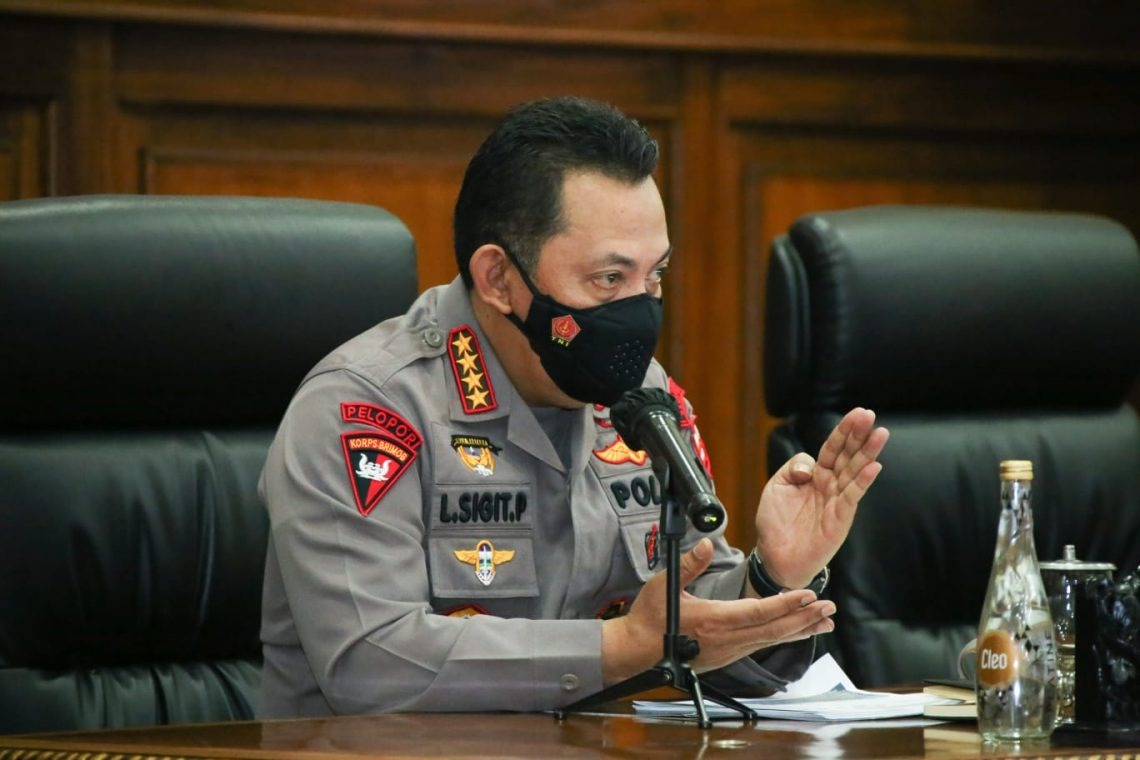 chief of indonesian national police asked covid 19 controlling strategy to be strengthened so economy could grow 41569