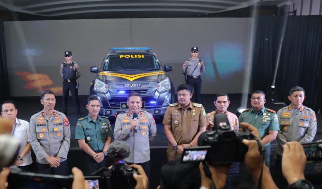 ciptakan area publik yang aman dan nyaman polda sumut luncurkan mobil patroli perintis samapta 61429