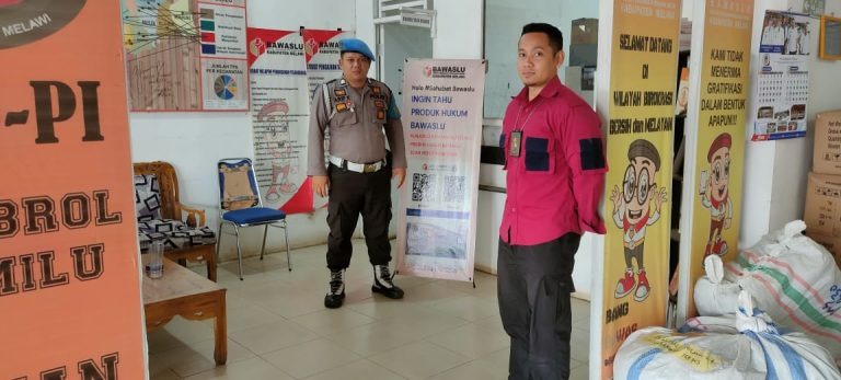 ciptakan pemilu damai polres melawi jamin keamanan kantor bawaslu 68762