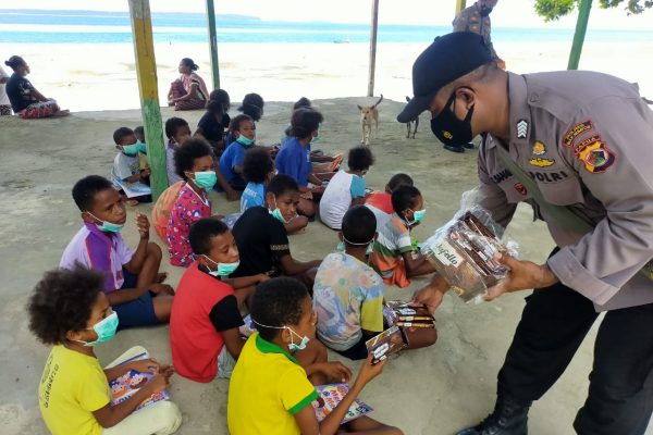 coastal children of paray village plays and learns with noken community development unit of biak numfor 41434