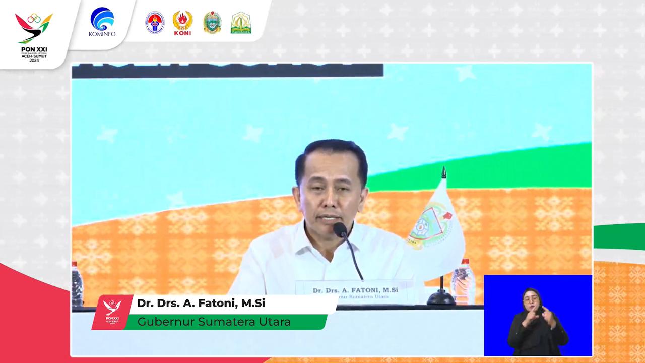 dari sport center hingga media center capaian positif pon xxi aceh sumut 2024 78823