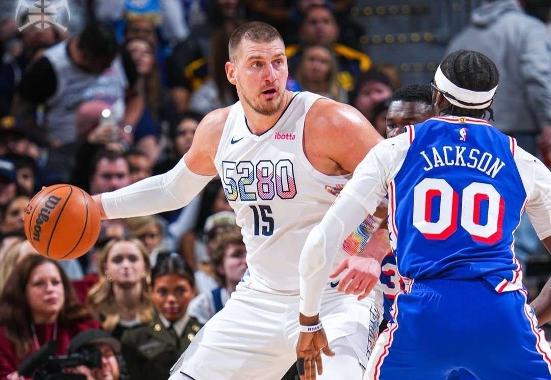 denver nuggets cemerlang tampil kalahkan philadelphia seventy sixers 83332