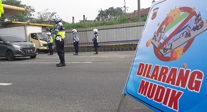 dilarang mudik mulai berlaku polda diy siapkan 10 pos penyekatan 13156