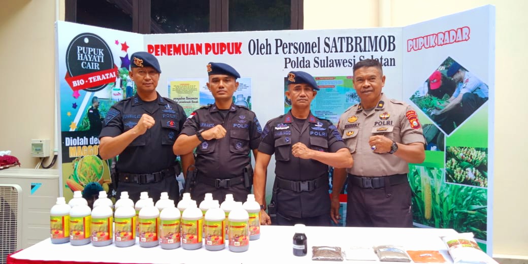 dipasarkan hingga ke jepang pupuk bio teratai brimob tingkatkan ketahanan pangan dimasa pandemi covid 19 30786