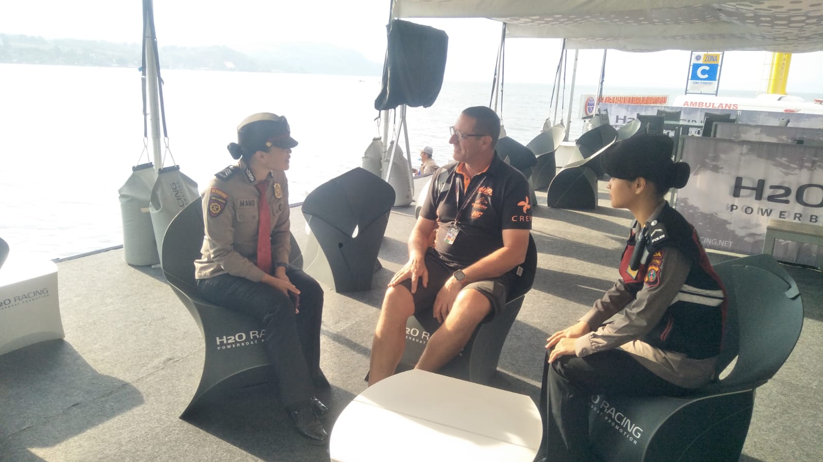 director logistic f1 powerboat terima kasih polri jajaran polda sumut dukung pengamanan luar biasa 70882