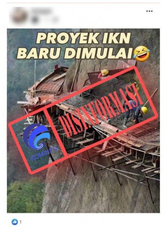 disinformasi video proyek ikn baru dibangun 63055