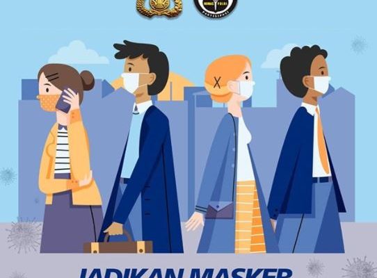 disiplin protokol kesehatan jadikan masker sebagai kebutuhan 21275