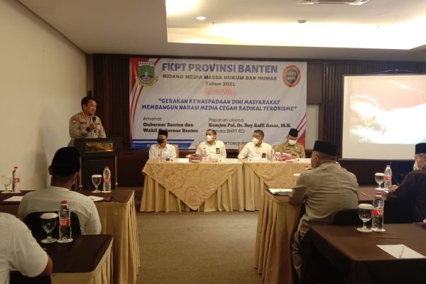 ditbinmas polda banten harapkan gerakan kewaspadaan dini masyarakat membangun narasi media dapat mencegah paham radikal 24565