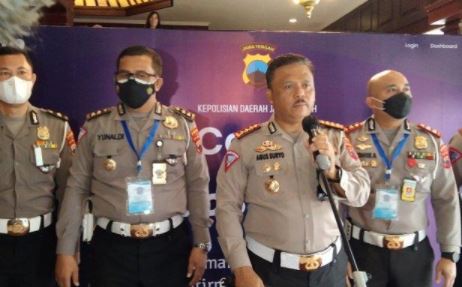 ditlantas polda jateng raih nilai tertinggi etle nasional presisi 2021 17812