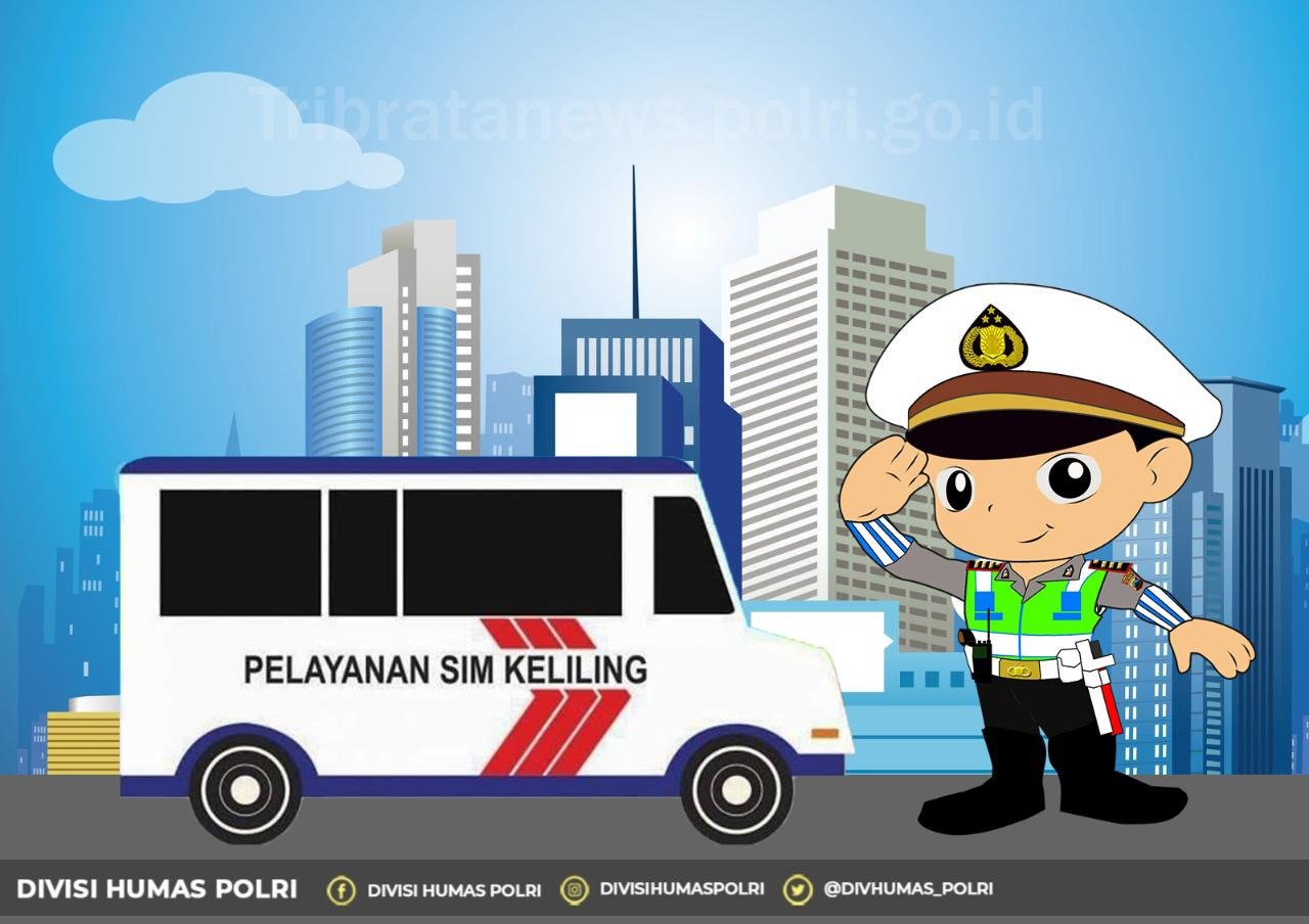 ditlantas polda siapkan 5 lokasi layanan sim keliling senin 29 maret 2021 19929