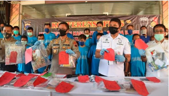 ditreskrimum polda jateng berhasil tangkap 67 pelaku dari 35 kasus perjudian 15613