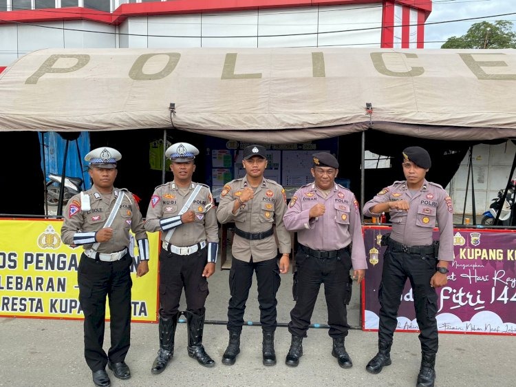 ditsamapta polda ntt gelar kegiatan pengamanan dalam operasi ketupat turangga 2024 72316