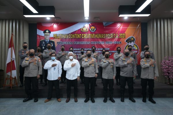 divisi humas polri gelar pelatihan content creative personel humas seluruh polda indonesia 30806