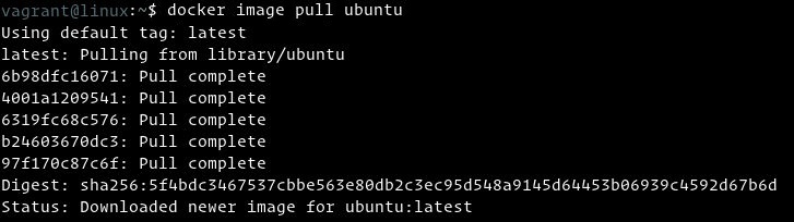 docker pull image