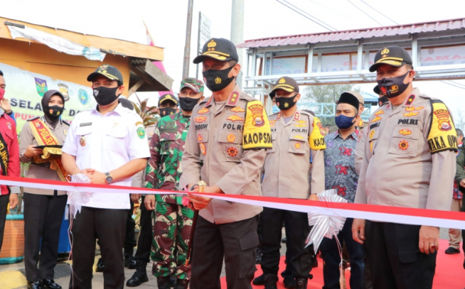 dukung ketahanan pangan kapolda bengkulu launching kampung berseri sejahtera 36460