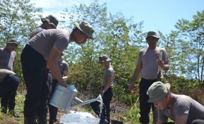 dukung program ketahanan pangan polda sumut siapkan 54837 hektar lahan 82996