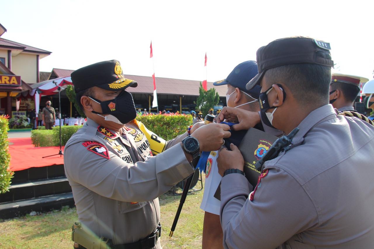 gelar operasi ketupat telabang 2021 polda kalteng siapkan 15 posko pengamanan dan 7 posko penyekatan 13153