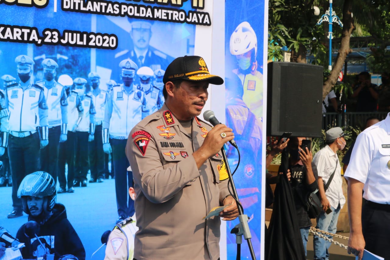 gelar operasi patuh jaya 2020 kapolda metro jaya tegakkan disiplin lalu lintas dan protokol kesehatan 34782