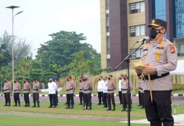 gelar operasi zebra lancang kuning 2021 kapolda riau minta anggota jaga citra polri 20351